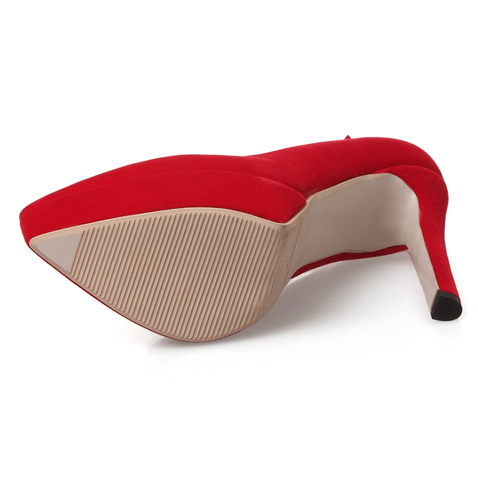 Lizoleor Decollete Donna Tacco a Spillo con Cinturino alla Caviglia Sposa Vestito Sera