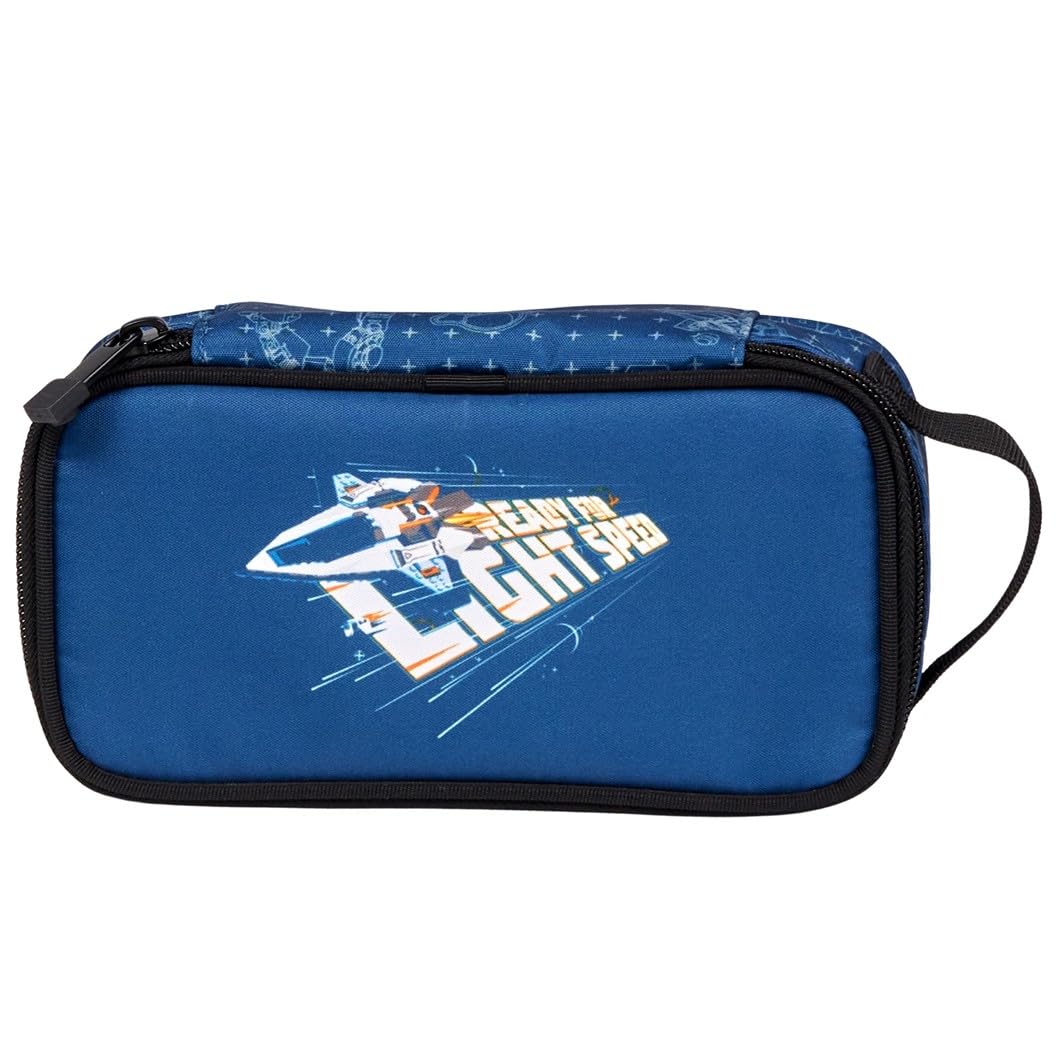 SKANDO BAGS Lego Boys' Pencil Case, Practical Name Tag, Space for All Important Writing Instruments, Space Explorer, pencil case