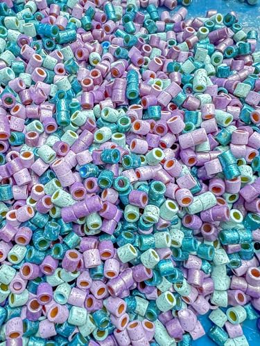 Image of 4 Cups of Frozen Themed Ditalini Pasta Sensory Bin Filler for Sensory Table