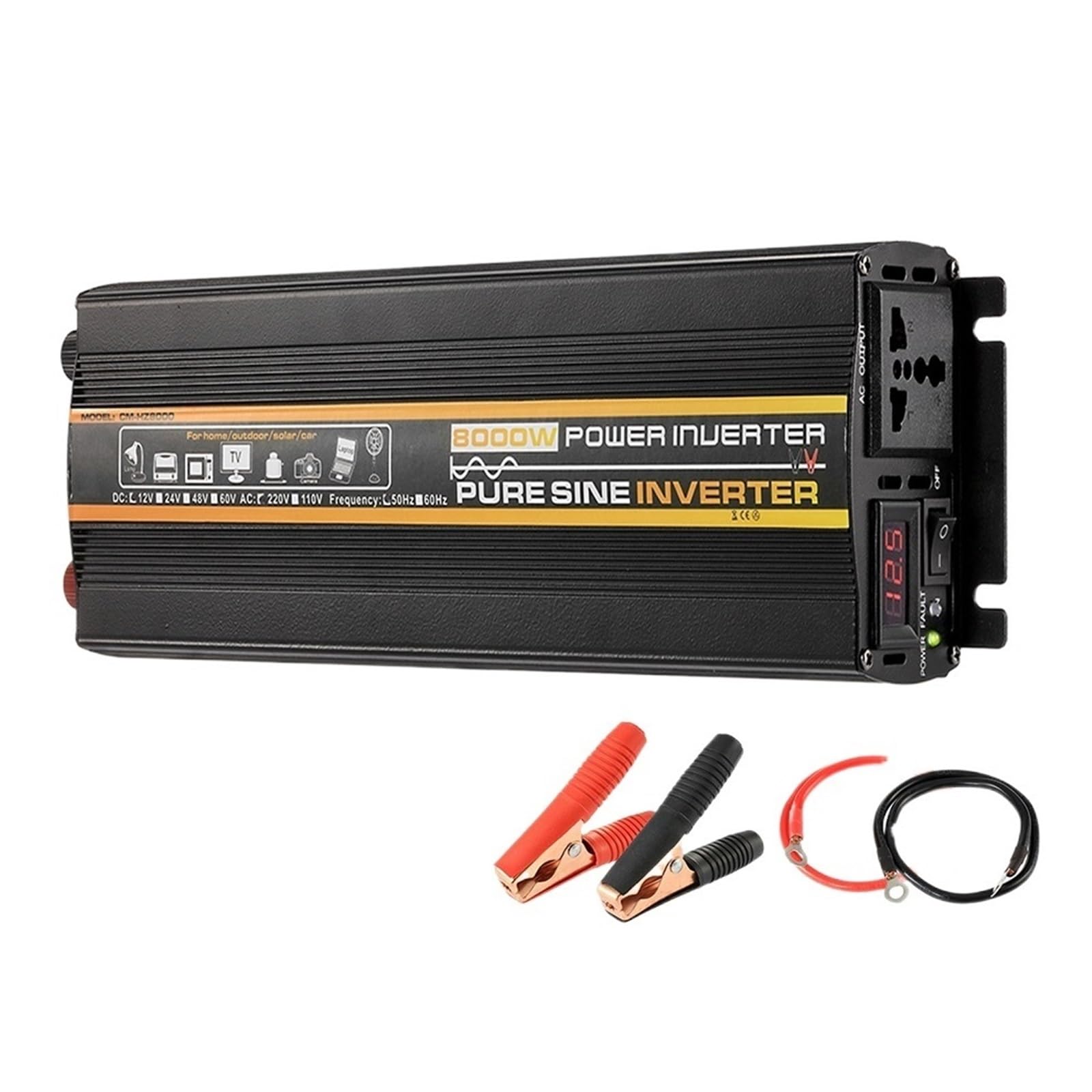 Onduleur Solaire 4000W pour Résoudre les Pannes d'Électricité à la Maison