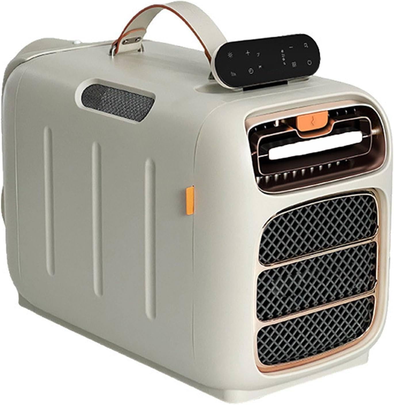FJYAWEN 4700 Btu Portable Air Conditioner with 12h Timer, Tent & Truck, Cooling Heating Dehumidifying, Cools up to 8 to 10 M², Compact Indoor Outdoor Cooling Unit, Great Cold+Warm