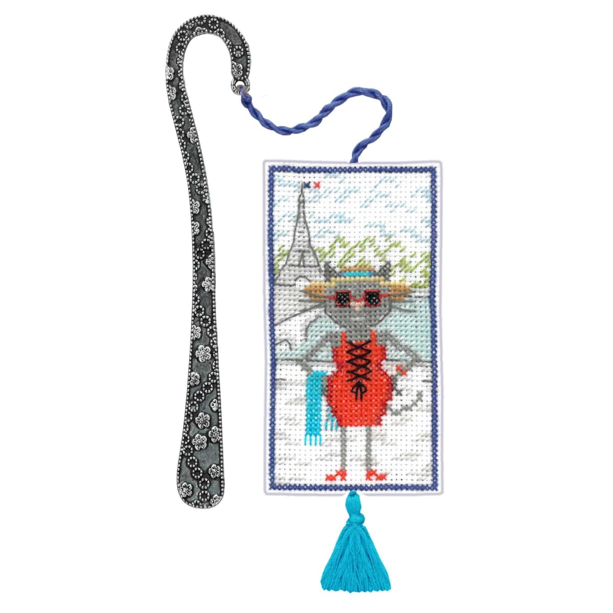 Le Bonheur des Dames Bookmark Cross Stitch Kit