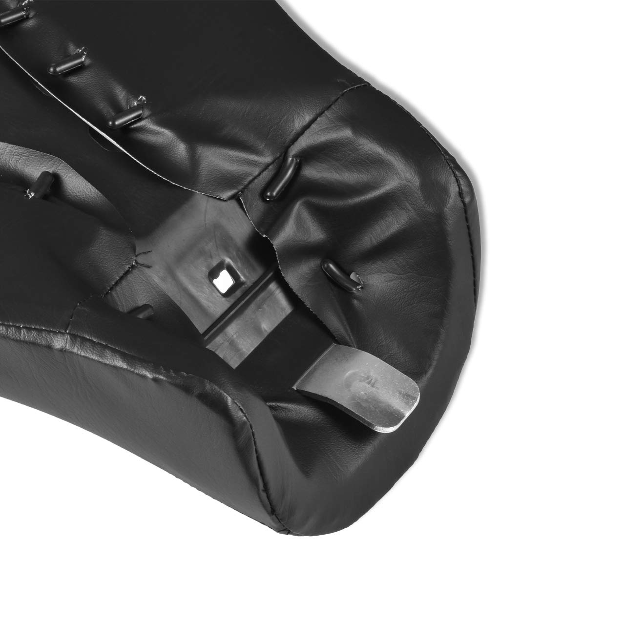 Sedile Moto In Pelle Nera Driver Moto Anteriore Posteriore Passeggero Sedile Cuscino Sella Due per XL883N XL1200 2010-2016