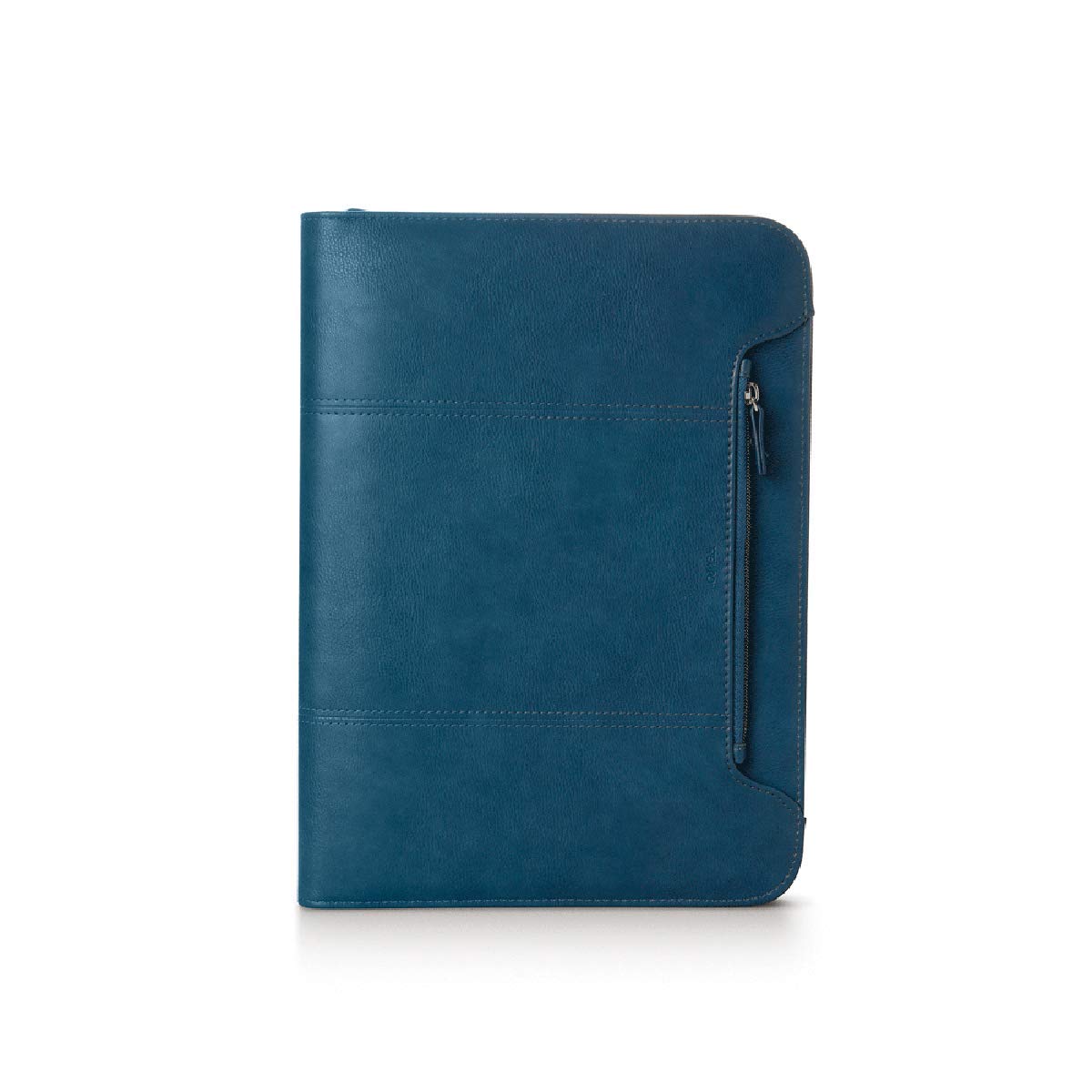 Intempo Portablocco Gate A4 con Zip, Porta Documenti con Tasche Interne a Soffietto e con Zip, Blocco Notes A4 e Scomparti per Biglietti, Dimensioni 28,5 x 35,5 cm, Colore Azzurro