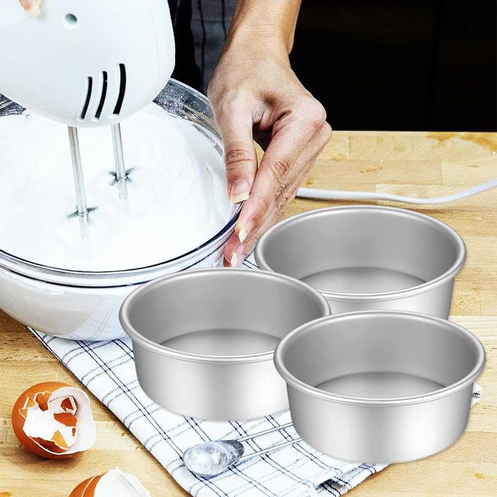 Kichvoe 4 Pieces Mini Tortiere Rotonde Con Fondo Rimovibile | FindTheDeal