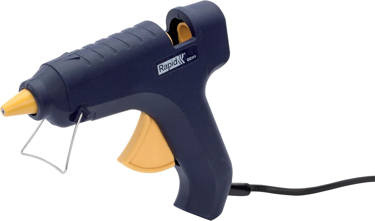 RAPID EG111 Hot Glue Gun, Starter Kit with 500g 12mm Glue Sticks, Everyday DIY Glue Gun, Silicone Nozzle (5000533)