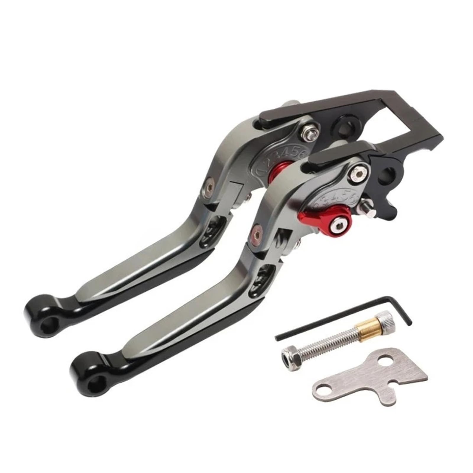 ZAFFYY CNC Parking Handle Clutch Brake Lever with Lock for YAM&AHA Xmax 125 250 300 400 XMAX300 2023-2025 Motorcycle Accessories(Style E)