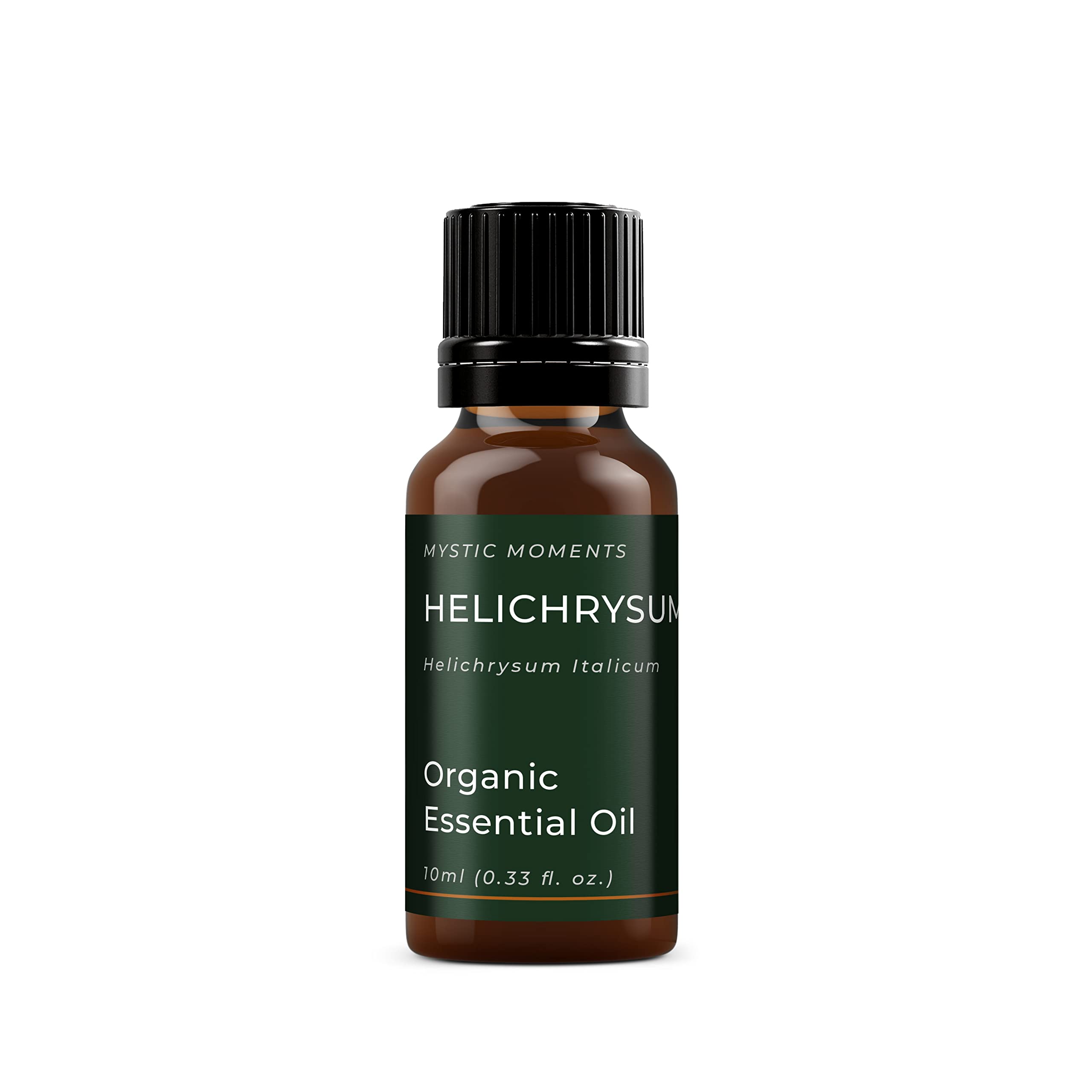 Mystic Moments | Huile essentielle biologique d'Hélichryse | 10ml | Hélichryse italicum apporte aux diffuseurs, aux mélanges d'huiles et aux formulations parfumées un arôme chaud herbacé.