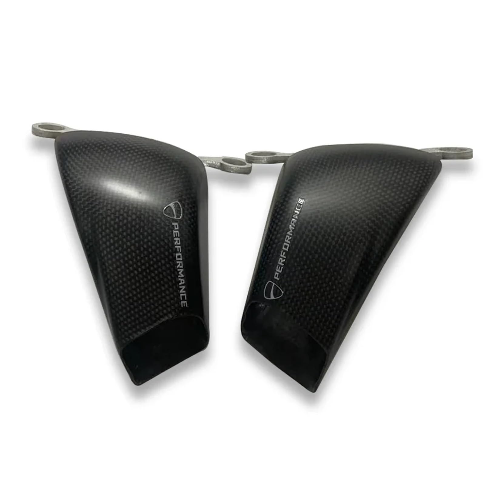 Conductos de refrigeración de aire de pinza Compatible con DUCATI Panigale Streetfighter MTS V4 V4S V4SP SP SP2 100 mm, pinza delantera, cubierta de radiador,refrigeración de frenos.(Matte finish)