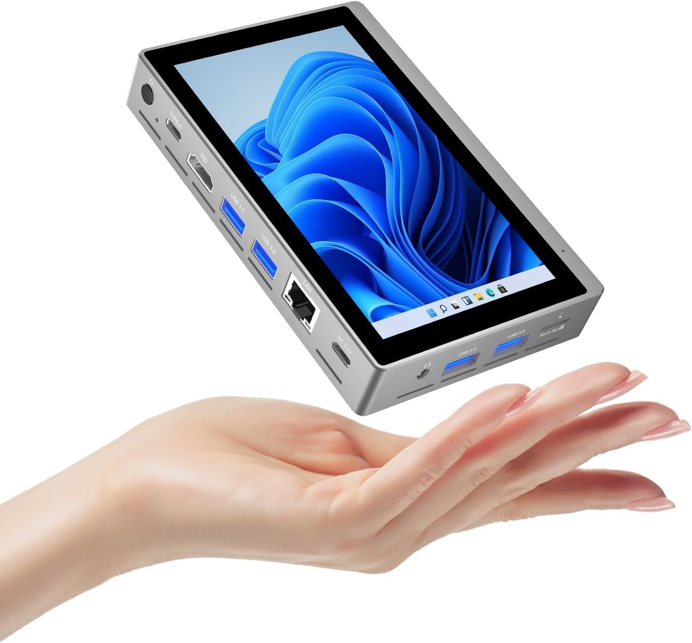 Amazon.co.jp: ミニpc Intel N5095 タッチパネル付きmini pc