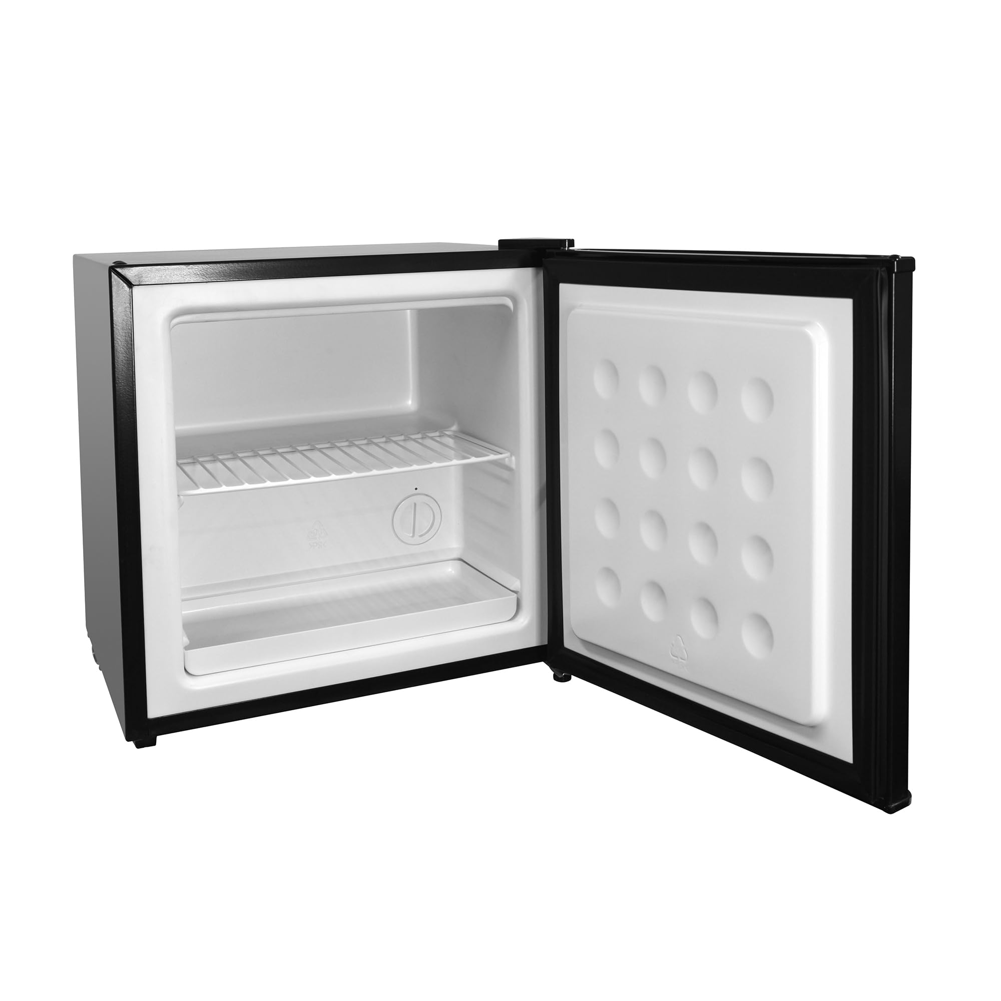 Abode Table Top Mini Freezer Black Freestanding 31 Litre Capacity with Reversible Door, 4 Star Freezer Rating, Adjustable Feet & 1 Wire Shelf ATTFZ0E1B (Black) — view 8
