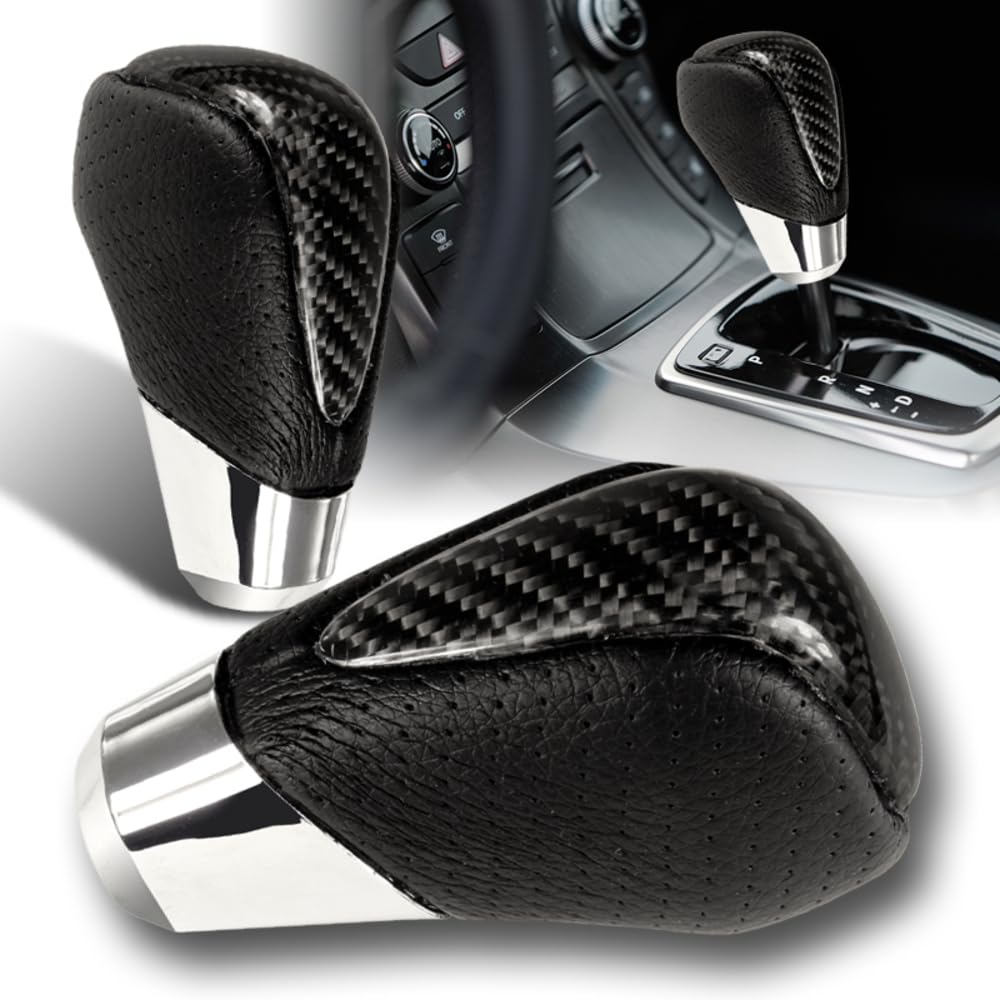 Buy JDM Carbon Fiber Manual Transmission Car Gear Shift Knob Shifter Stick In Guangzhou,China - Foto 7