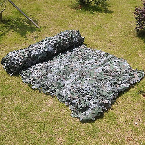 X1NGFU Tarnnetz Sichtschutz,Camouflage Netz Digital Sonnenschutz,Woodland Armee Tarnung Net,für Waldlandschaft Jagd… – Bild 7