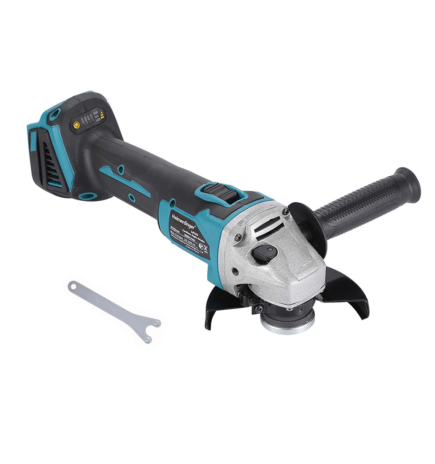 Brushless Angle Grinder Compatible with Makita 18V Battery,4-1/2-Inch High-Power Angle Grinder for Metal,Tile Cutting and Grinding-Tool Only