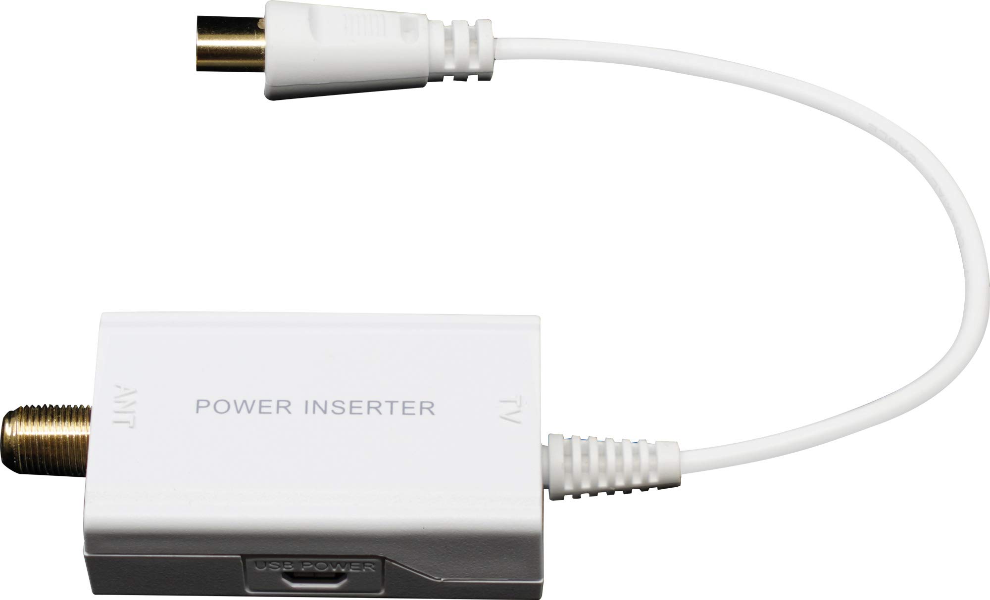 Oehlbach Flat Style One DVB-T2 HD Antenna - Antenna digitale interna - Amplificatore attivo DVB-T Antenna interna - Bianco