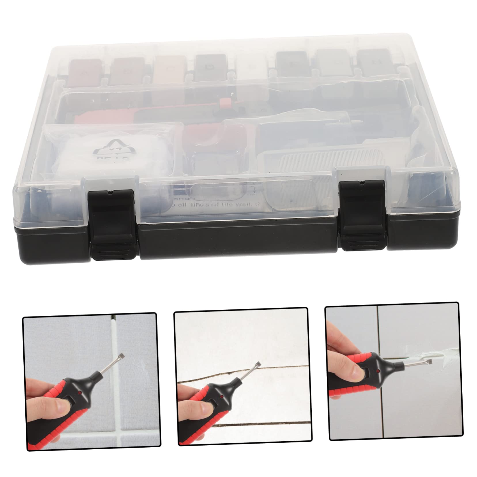 HOMSFOU Kit De Reparación De Azulejos Para Encimeras Laminados y Bañeras Relleno Para Azulejos Agrietados y Baldosas De Porcelana Desconchadas Colores