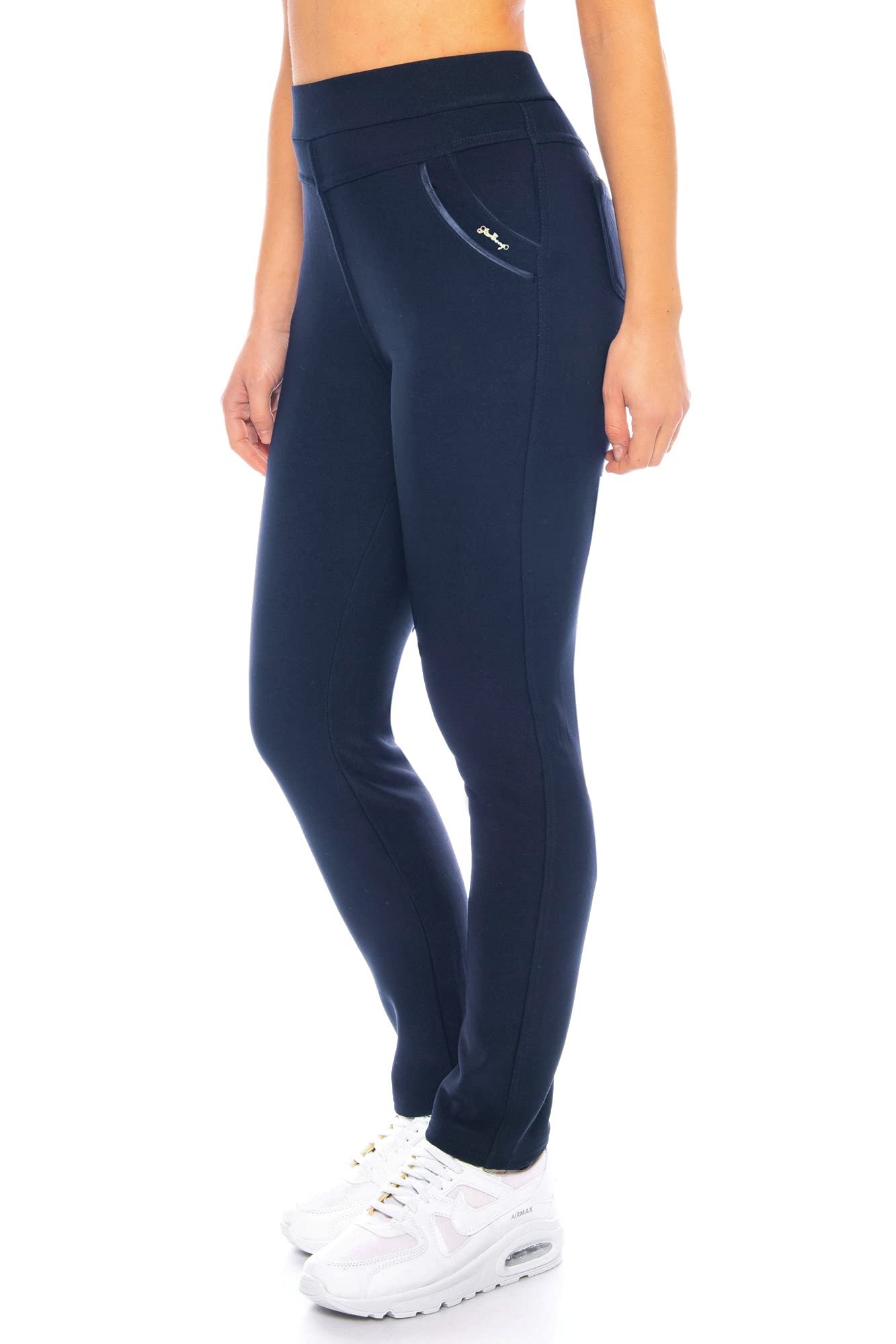 Kendindza Leggings Termici Donna Con Aspetto Jeans E Interno In Pile - Foto 11