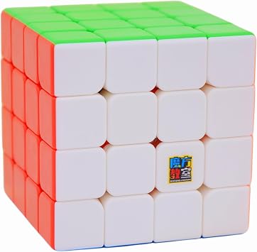 Bukefuno MoYu RS4M 2020 Magnetic 4x4 Cube Speed Cubes RS4 Magic Magnetic Cubing Stickerless RS4M Classroom Puzzle 4x4x4 Cube