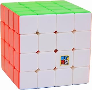 Bukefuno MoYu RS4M 2020 Magnetic 4x4 Cube Speed Cubes RS4 Magic Magnetic Cubing Stickerless RS4M Classroom Puzzle 4x4x4 Cube