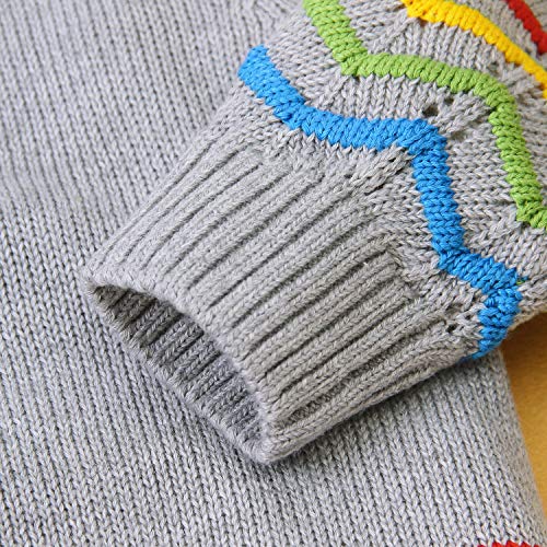 Baby Sweater,Baby Jongens Meisjes Lange Mouw Vest Jas Kids Herfst Winter Warm Knitwear Tops Kinderen Casual Outfit… - Image 7