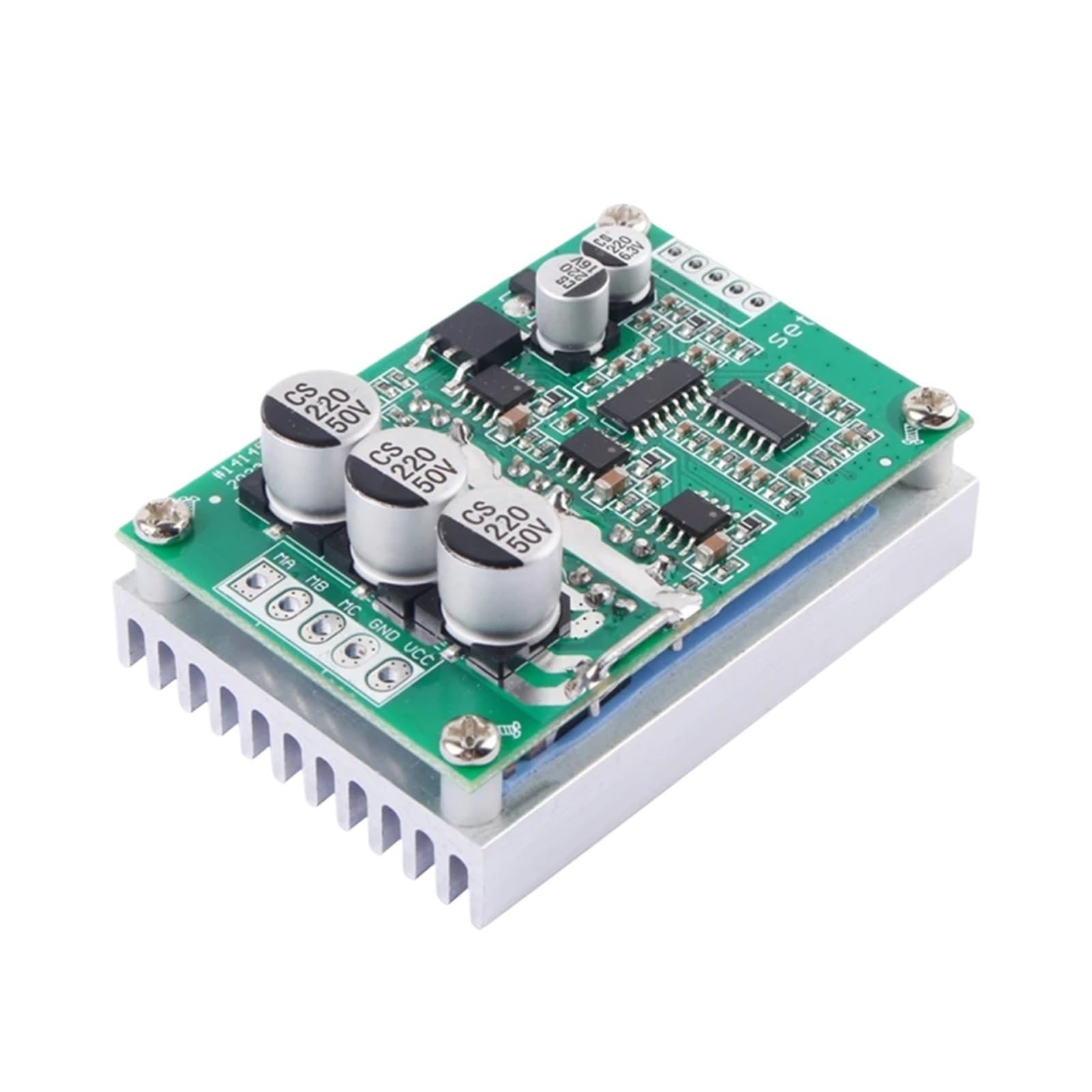 Motortreiber, DC 12-36V 500W 15A Bürstenlose Motortreiberplatine Mit Vorwärts-/Rückwärtsschwindigkeitsregler-Steuerschaltermodul,Intelligente Steuerung