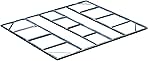 Arrow FDN1014 Storage Shed Base Kit for 10'x12', 10'x13' & 10'x14' Arrow sheds