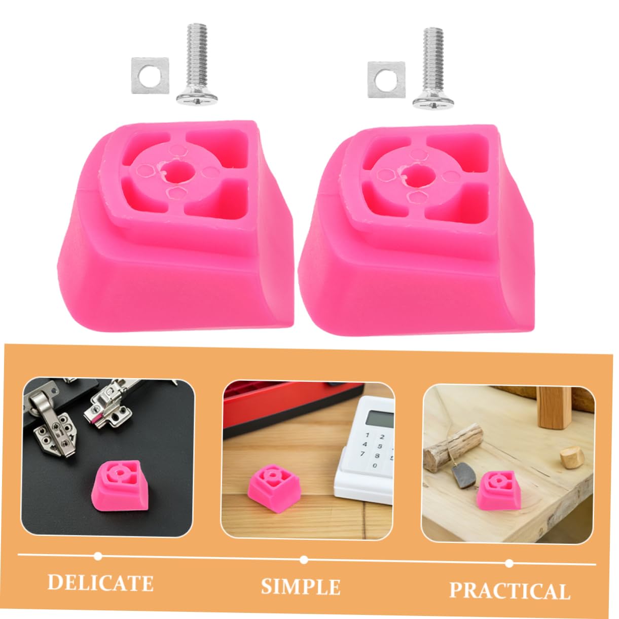 Bremsen für Inliner Kinder 2stücke Universelle Rollschuhteile mit Rutschfestem Zehenstopper aus Gummi und Edelstahl für Bremsenwechsel an Kinder Skates
