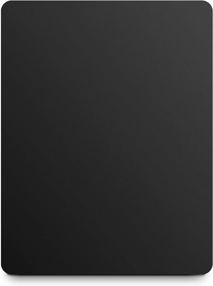 Amazon Basics Plastic Clipboards, Low Profile Clip, Clipboard for Classrooms, Office, Restaurants, Doctor Offices, 2-Pack, Black