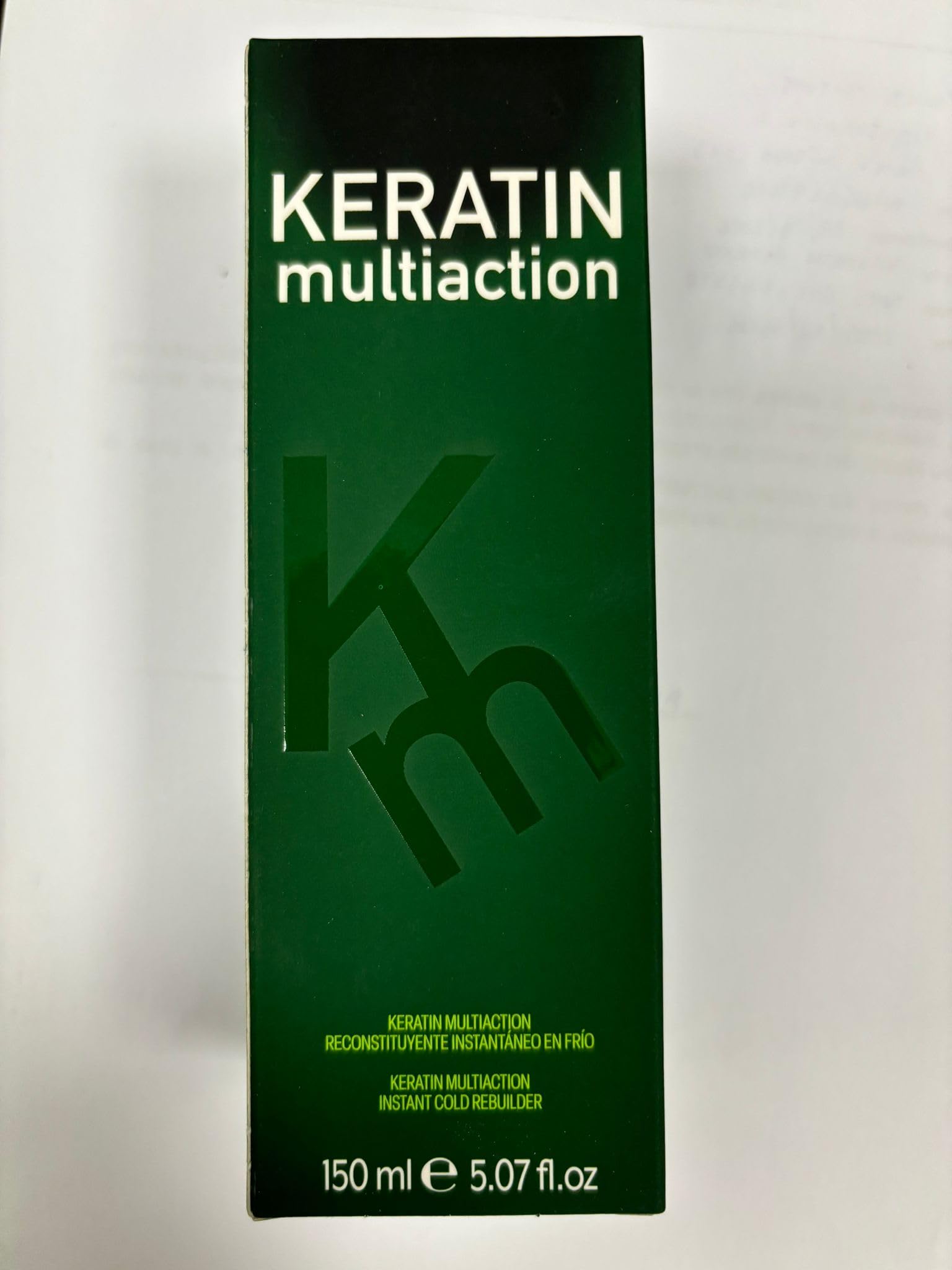 Class Keratin Multiaction 150 millilitri, Maschera ricostruttrice Capelli, idratante, lucidante, senza risciacquo, senza piastra
