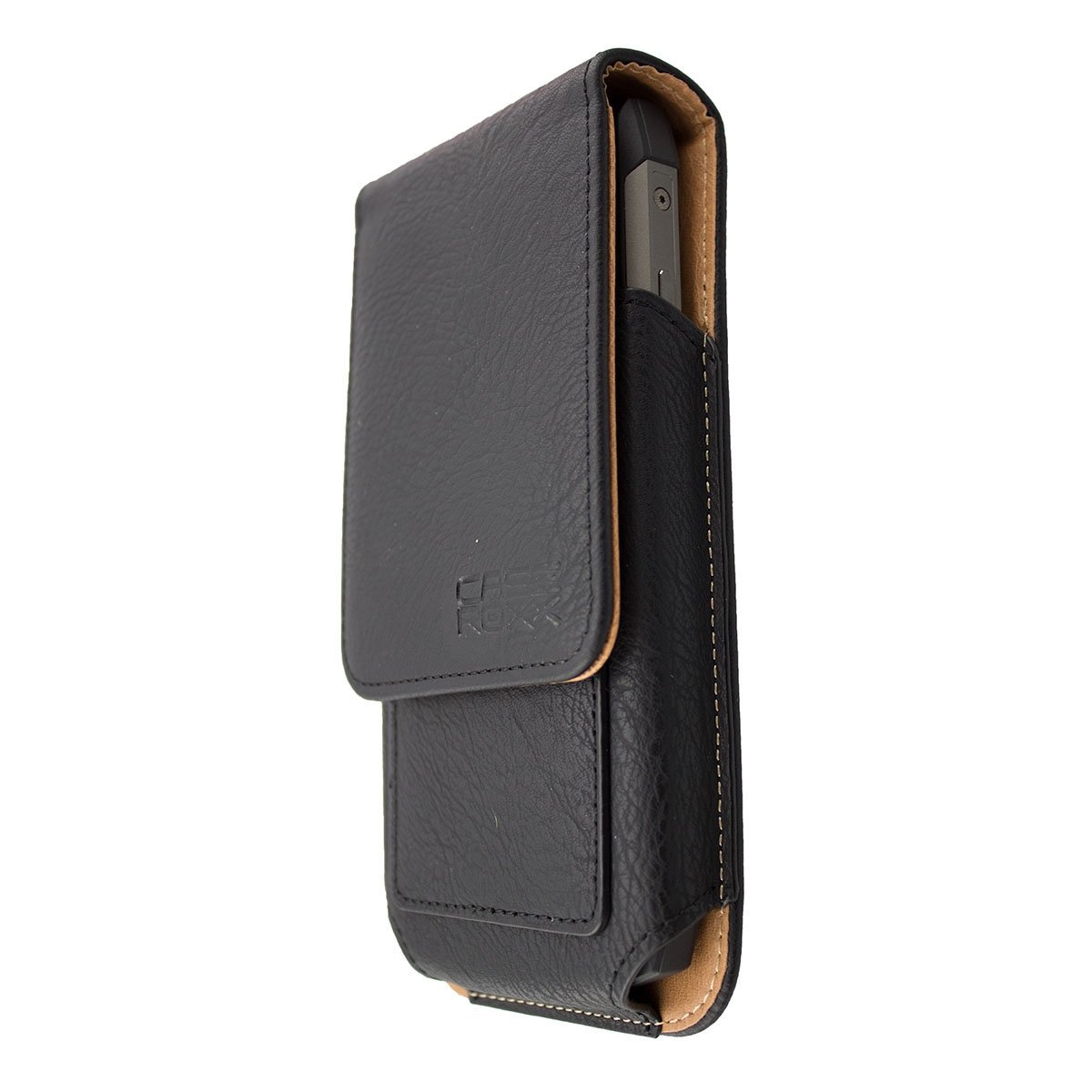 Caseroxx Borsa Outdoor In Pelle Per Cyrus CM 8 - Custodia Con Clip Girevole E Slot Per Carte - 5