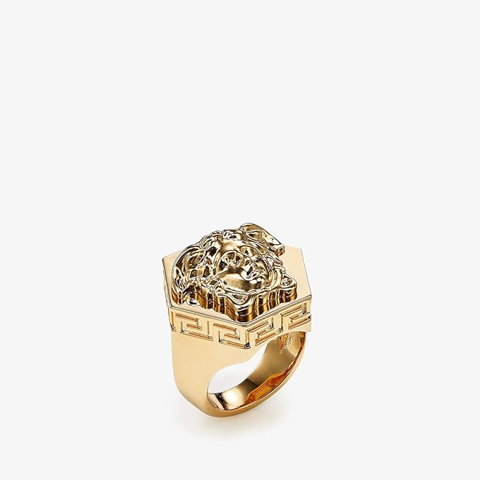 Versace  Medusa Hex Ring (Gold) Ring