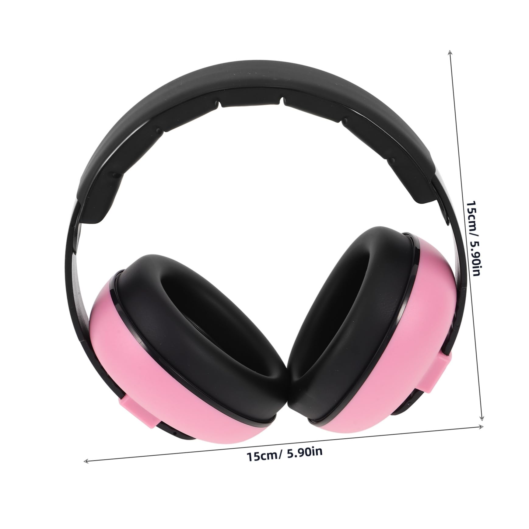 Hemoton Baby Infant Hearing Protection Ear Muffs Noise Blocking Earmuffs Snr for 0-24 Months Old