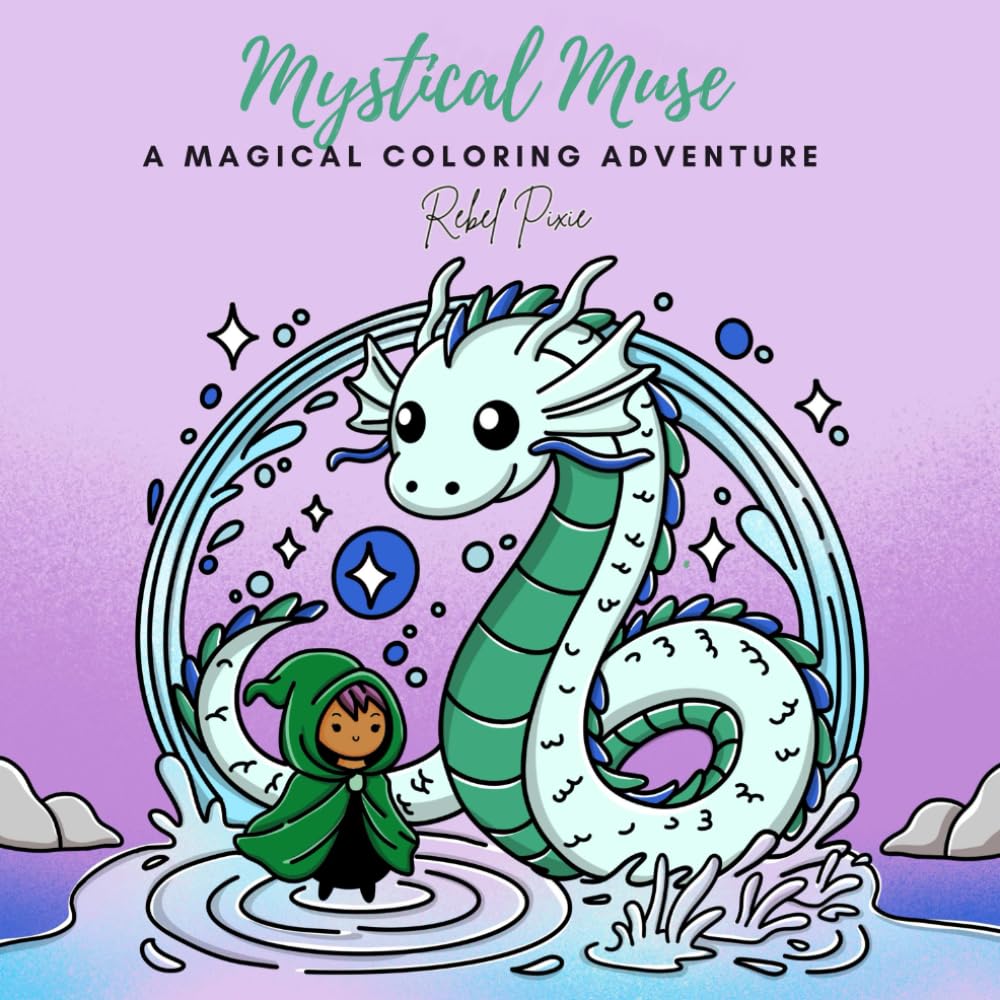 Mystical Muse: A Magical Coloring Adventure