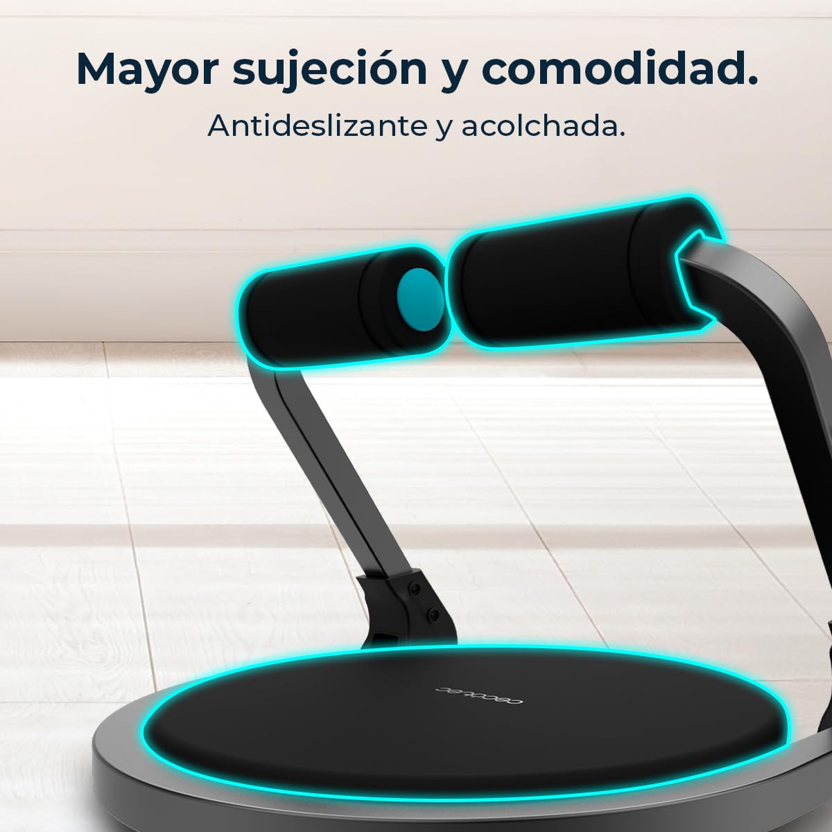 Cecotec Plataforma Multiejercicios Drumfit MultiTrain 6000. 6 Tipos de Ejercicios en 1 Plataforma, Sistema de Rebote Asistido, 4 Niveles de Intensidad, Antideslizante y Resistente, Plegable