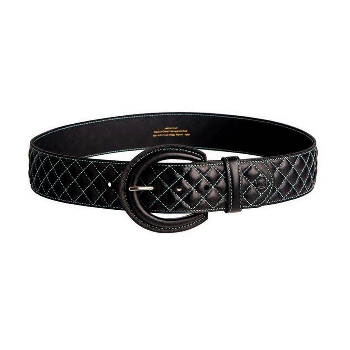 Noble Outfitters Classic Quilted Belt, Color: Black, Size: Xxl