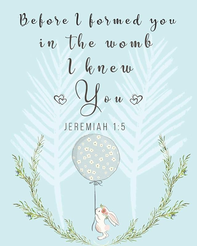 Before I formed you in the womb I knew you Jeremiah 1:5: Christian Pregnancy Journal -For The Expecting Mom-To-Be, Prompts Worksheets, To-Do Lists and ... Pregnancy Gift Ideas (The Pregnancy Journal)