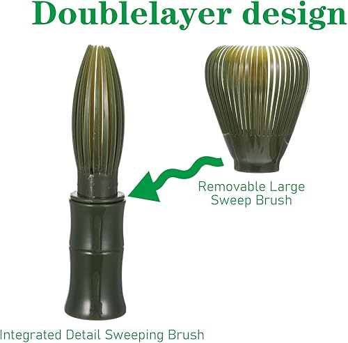 Miniatura 3 de Batidor de resina matcha, batidor de resina PP reutilizable, apto para lavavajillas, agitador matchas matcha té verde matcha preparación en polvo