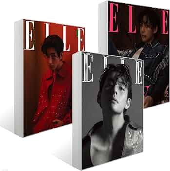 Amazon.co.jp: 韓国雑誌 ELLE KOREA 2023年 4月号 