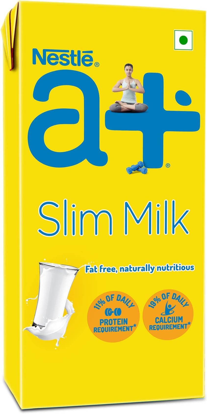 Slim Skimmed Milk, 1L, Tetra Pack., Liquid