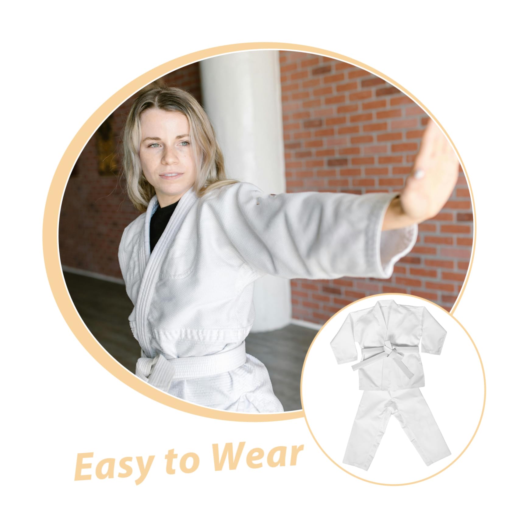 Homoyoyo Uniforme da Karate Jeet Do Uniformi da Taekwondo Pantaloni da Karate per Uniforme da Karate Pantaloni da Taekwondo per Costume da Karate Uniforme da Ninja per Adulti Pantaloni per