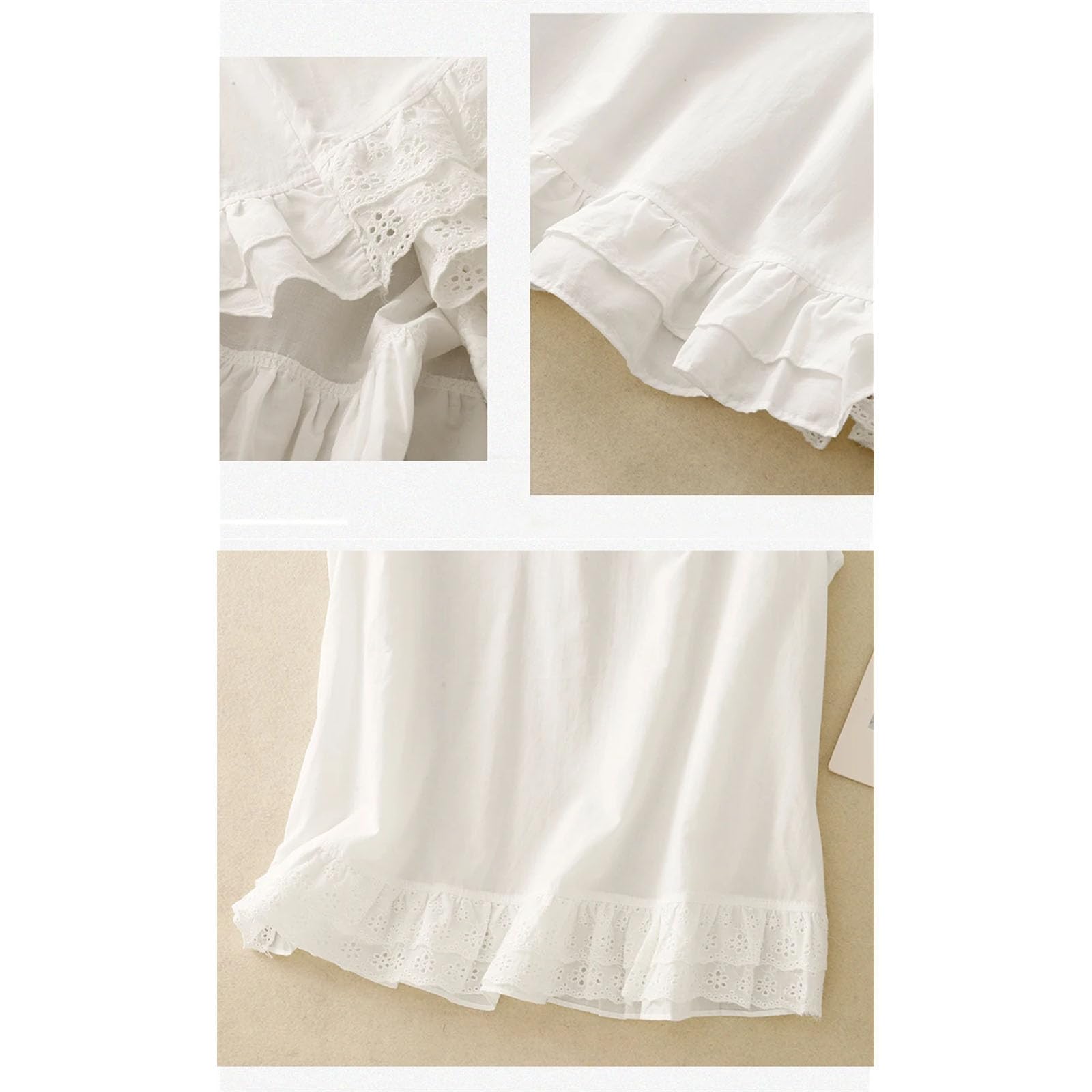 playera sin mangas de algodón y lino para mujer, con dobladillo con volantes, básica, sin mangas, fina y blanca, color negro