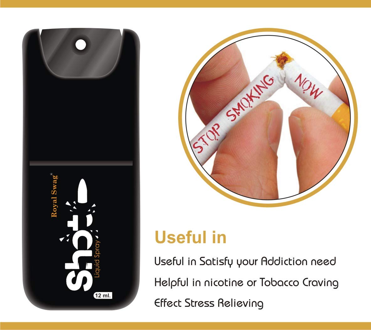 ROYAL SWAG Ayurvedic & Herbal Cigarette, Clove Flavour Smoke for