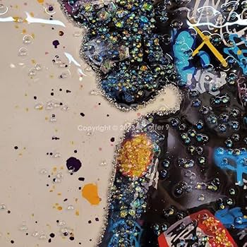 Amazon.co.jp: アートパネル ブランドオマージュ 水晶絵 クリスタル