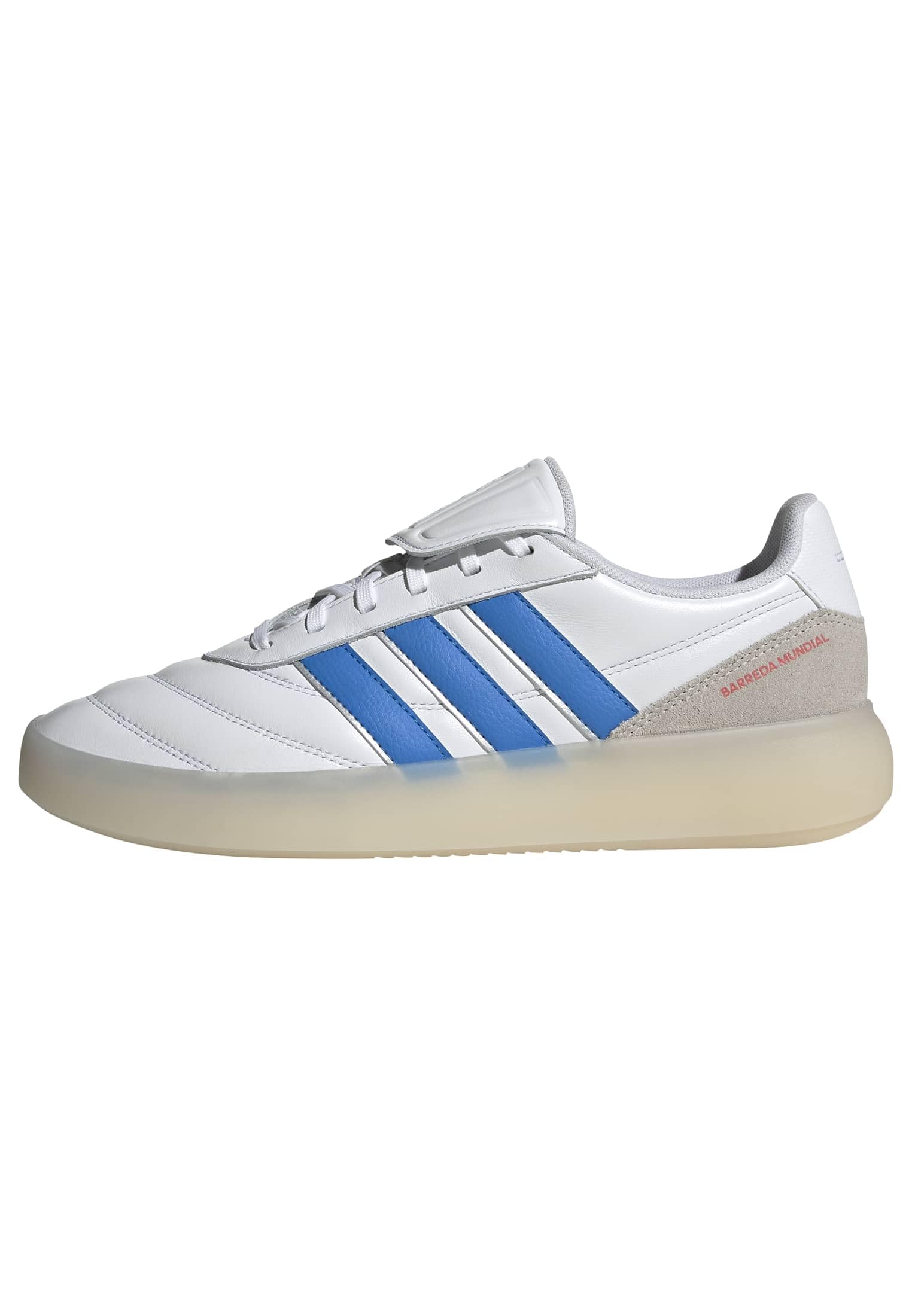 adidas Men's BARREDA Mundial Shoes, FTWR White/Lucid Ray Blue/core White, 9.5 UK