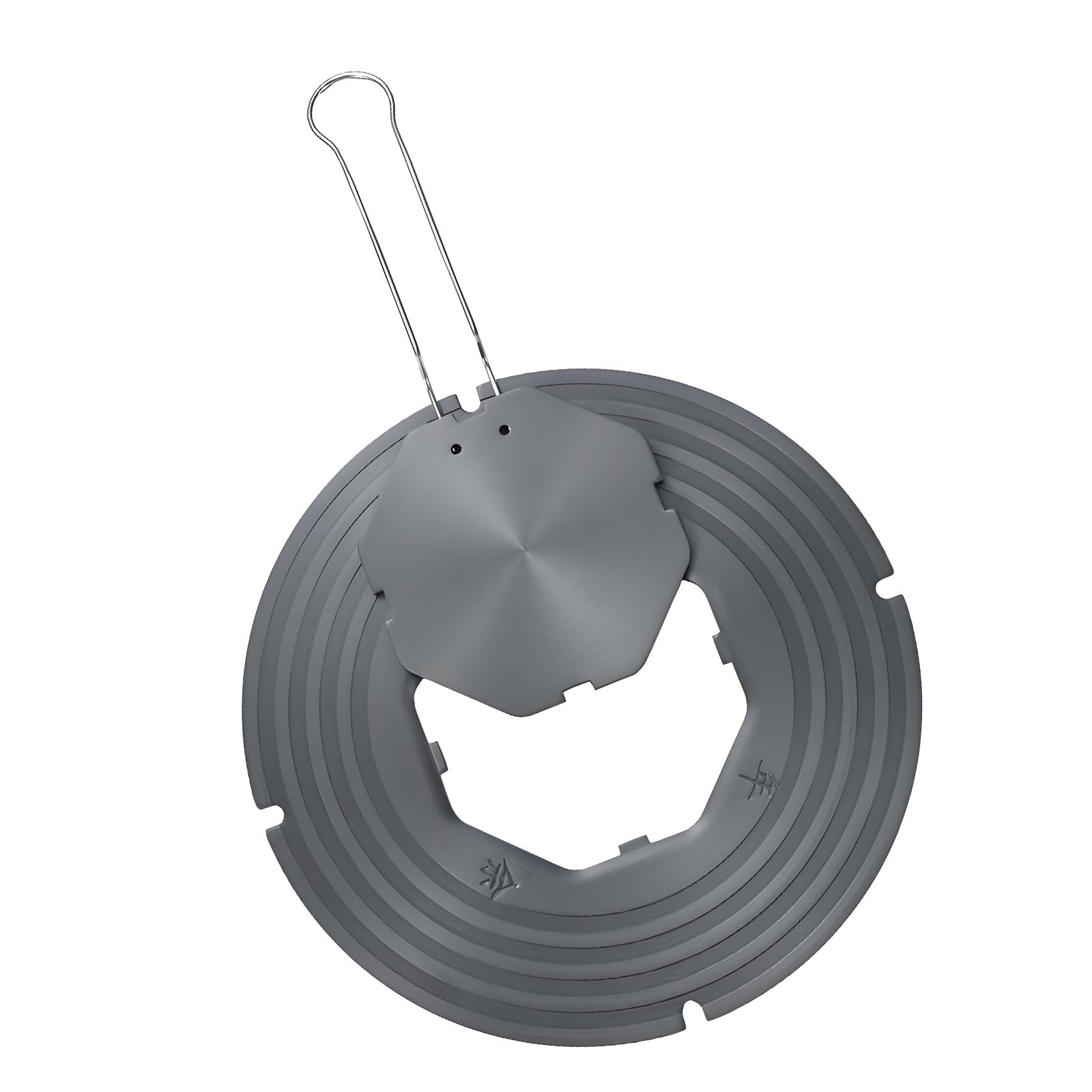 Qusinfc Detachable Aluminum Cooking Heat Spreader for and Induction Stove Protects Pan From Burning and Blackening Induction Stovetop Spacer