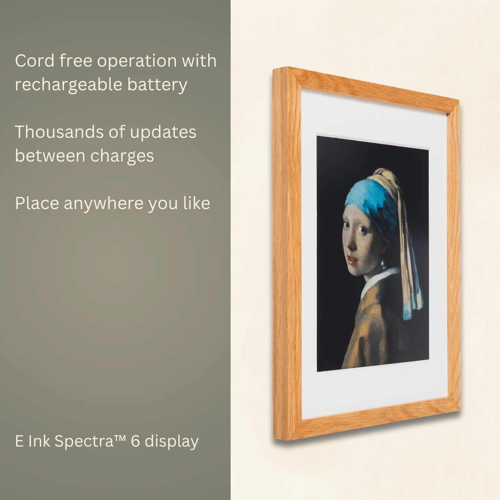 Amazon.com: Reflection Frame Cordless Digital Photo Frame, 13.3