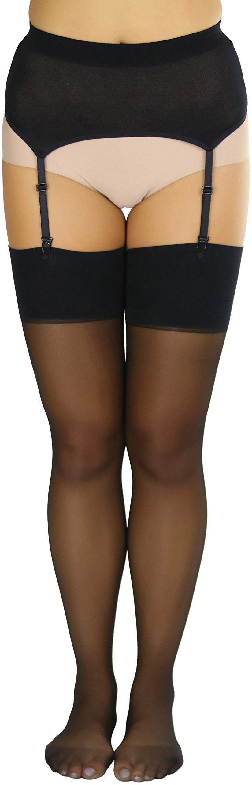 ToBeInStyle Women's Suspender Pantyhose