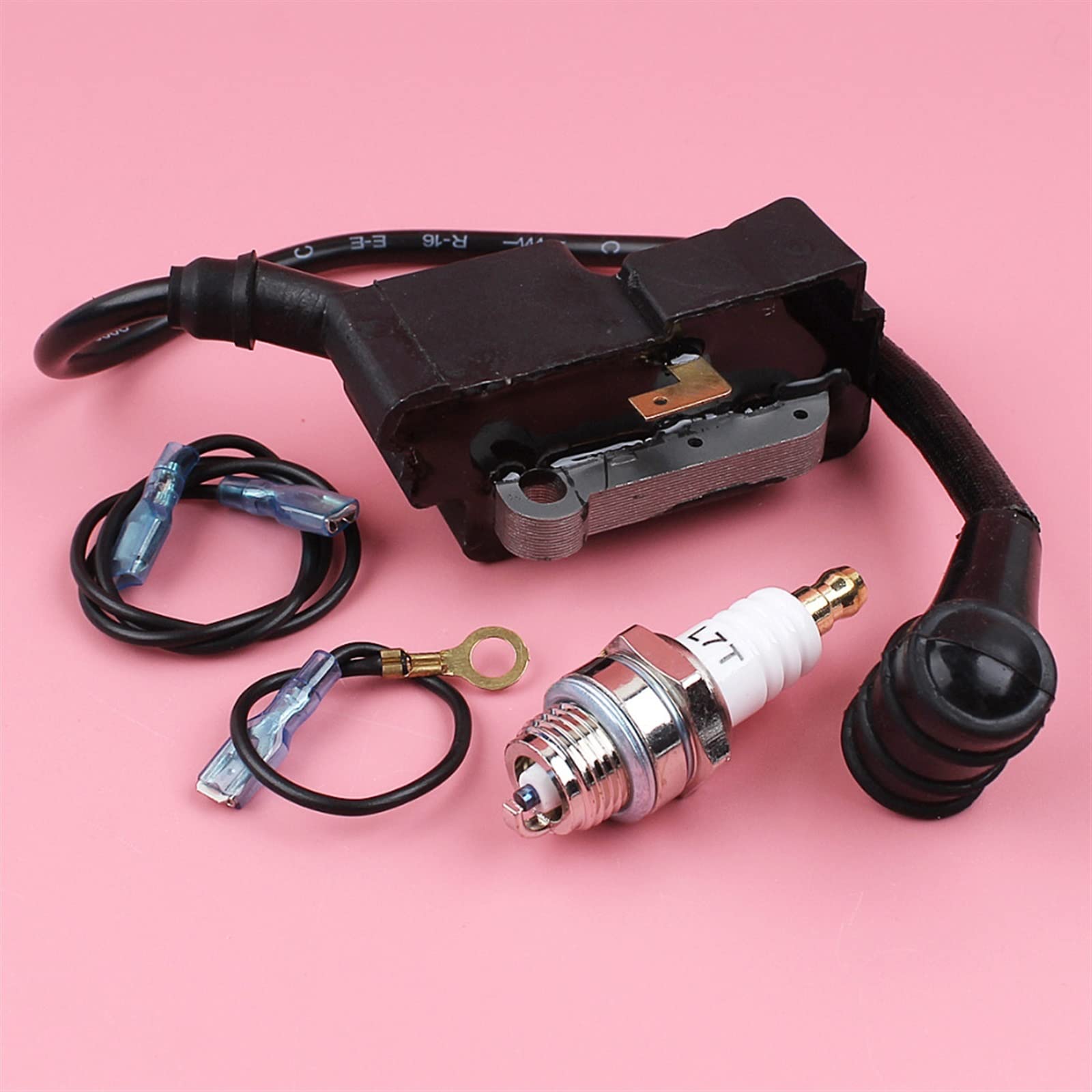 Module de bobine d'allumage Kit de bougies d'allumage for Husqvarna 340 345 346XP 350 351 353 355 357XP 359 Pièce de rechange for tronçonneuse Бензопила
