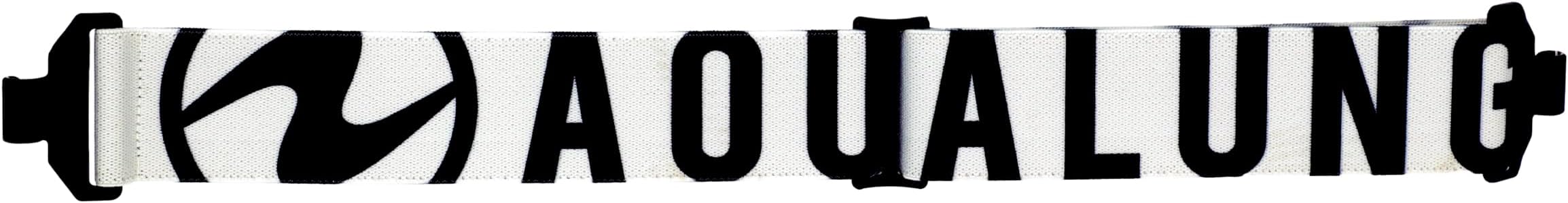 Aqua Lung Dive Mask Fast Strap, Black/White
