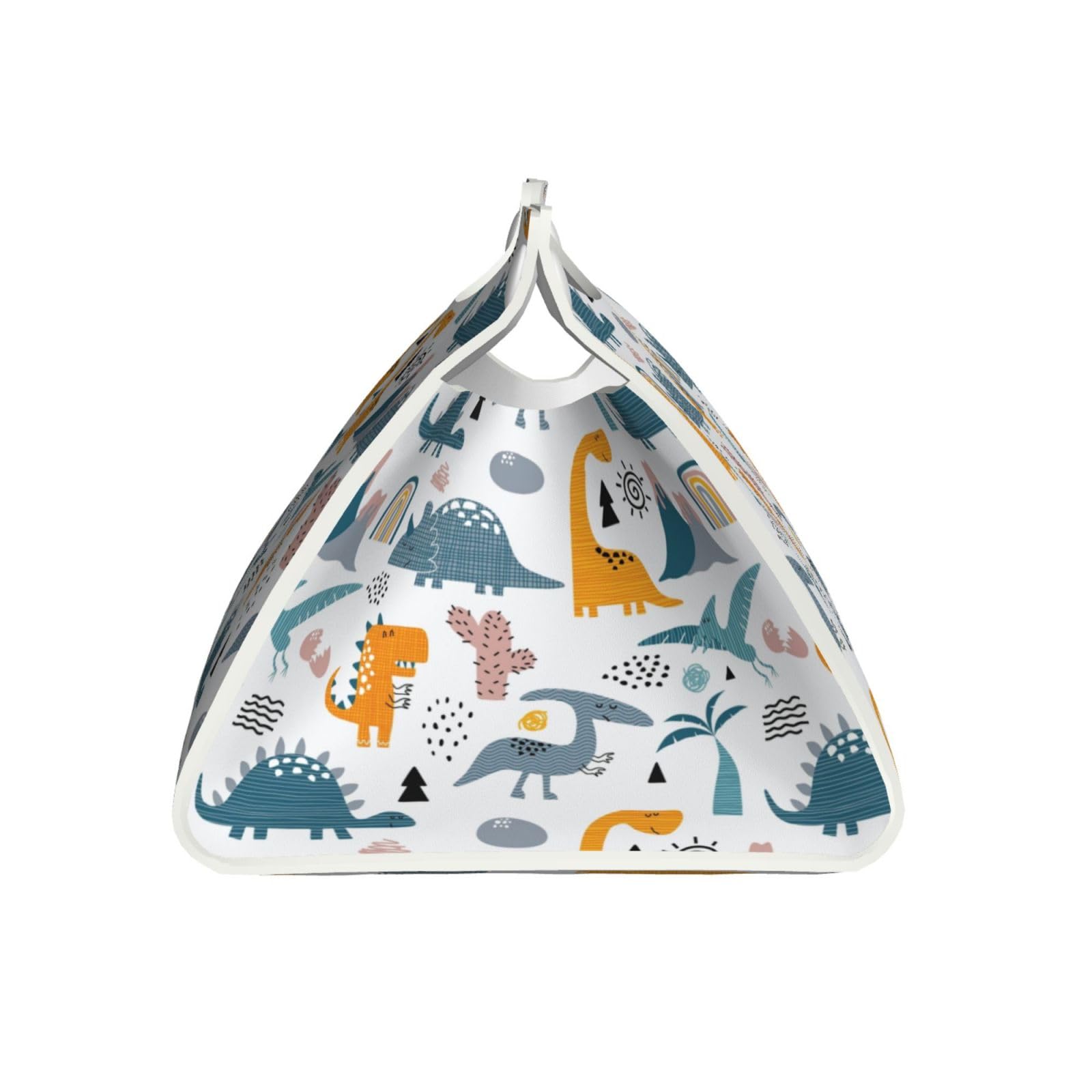 Amazon.co.jp: ティッシュケース 恐竜 かわいい 森 山 子供絵